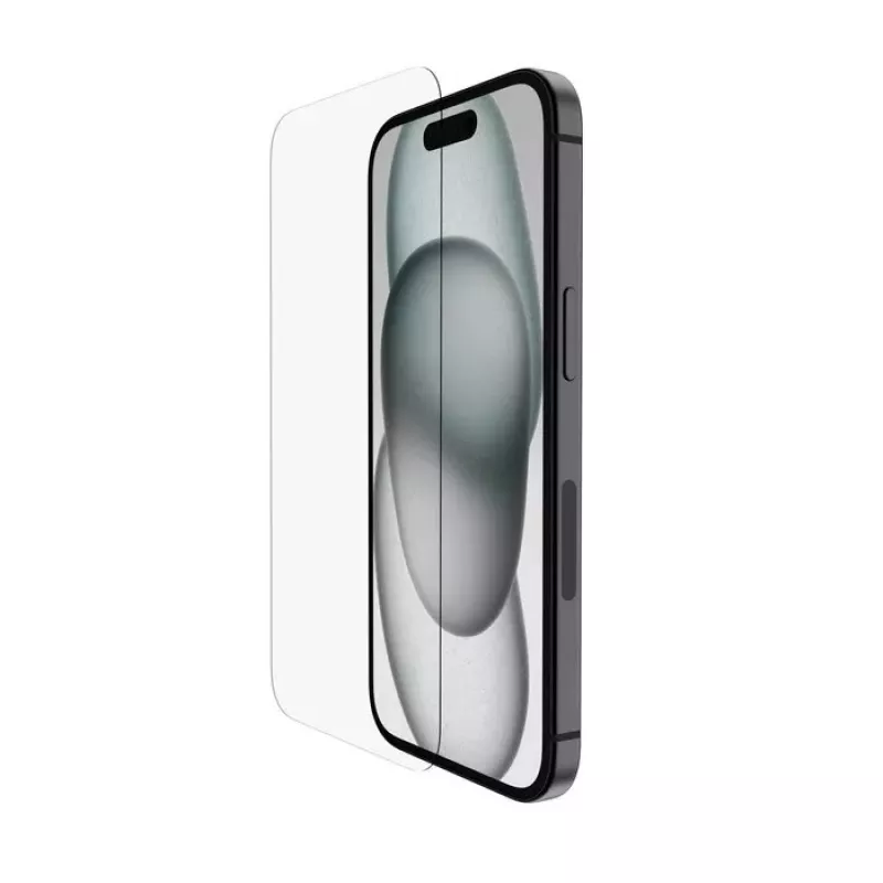 Aizsargstikls Belkin ScreenForce iPhone 15 Rūdīts Stikls