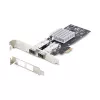 StarTech.com 2-Portu GbE SFP tīkla karte, PCIe 2.0 x1, Intel I350-AM2 2x 1GbE kontrolieris, 1000BASE vara/optiskā šķiedra, divu portu Gigabit Ethernet NIC, darbstacijām/serveriem - saderīga ar Windows un Linux