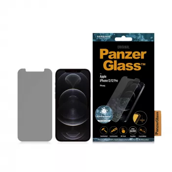 PanzerGlass® Privātuma ekrāna aizsargs iPhone 12 | 12 Pro | Standarta piegulums