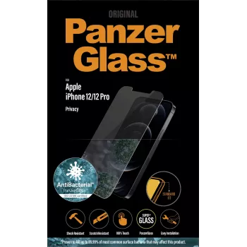 PanzerGlass® Privātuma ekrāna aizsargs iPhone 12 | 12 Pro | Standarta piegulums