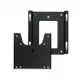 AG Neovo WMK-01 sienas stiprinājums 15–32 collu (38,1–81,3 cm) displejiem, maks. 18 kg, VESA 75x75/100x100, tērauds, melns