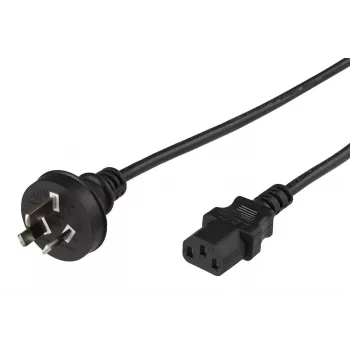Microconnect PE010418AUSTRALIA barošanas kabelis melns 1.8 m C13 savienotājs