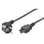 Microconnect PE0108100 strāvas kabelis 10 m Melns CEE7/7 C5 savienotājs