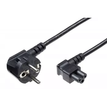 MicroConnect PE010818A strāvas kabelis 1.8 m C5 savienotājs Melns