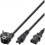 Microconnect PE011418 Y-veida strāvas kabelis Schuko uz IEC C13 + C5