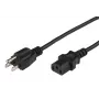 Microconnect PE110430 strāvas vads melns 3 m A tipa spraudnis C13 savienotājs