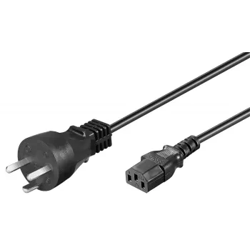 Microconnect PE120430 strāvas kabelis melns 3 m C13 savienotājs