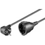 Microconnect PE140300 strāvas kabelis, melns, 3 m