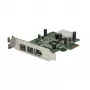StarTech.com 3 Portu 2b 1a Low Profile 1394 PCI Express FireWire Kartes Adapteris