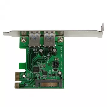 StarTech.com 2 portu PCI Express (PCIe) SuperSpeed USB 3.0 kartes adapteris ar UASP - SATA barošanu
