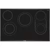 Bosch Serie 8 PKM875DP1D keramikas plīts virsma melna, nerūsējošs tērauds, iebūvējama, 5 zonas