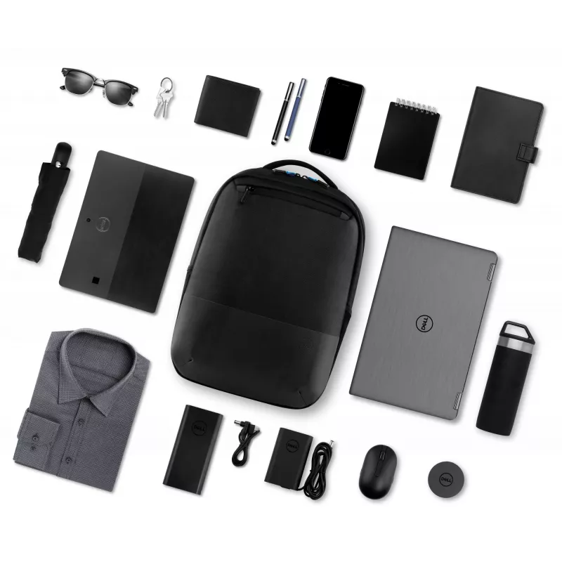 DELL Pro Slim Backpack 15 mugursoma, 38,1 cm (15 inch), plecu siksna, 558 g