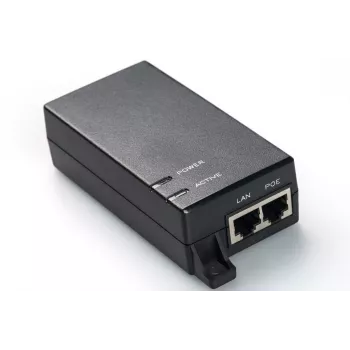 Microconnect POEINJ-15W PoE adapteris 10 Gigabitu Ethernet 48 V