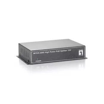 LevelOne POS-4000 PoE Sadalītājs, 12V DC Izvade, 30W