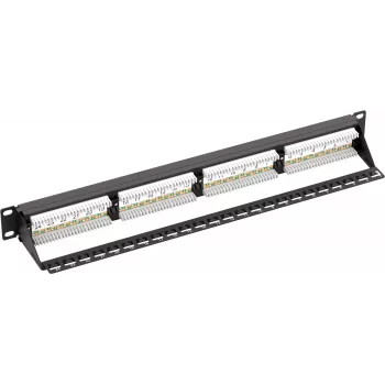 Microconnect PP-004 sadales panelis 1U 24 porti Cat6