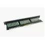 Microconnect PP-007 sadalnes panelis 1U 24 porti Cat6
