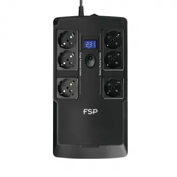 FSP NanoFit 600 nepārtrauktās barošanas avots (UPS) Standby (Offline) 0.6 kVA 360 W 6 kontaktligzdas
