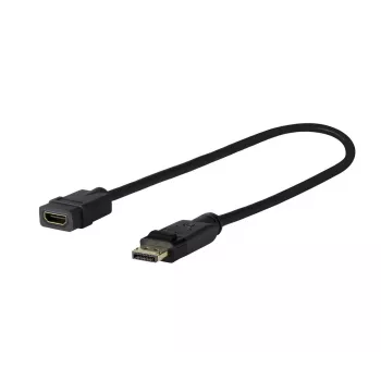 Vivolink PRODPADAPHDMI DisplayPort-HDMI adaptera kabelis 0.2 m melns