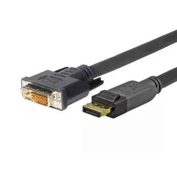 Vivolink PRODPDVI4K2 video kabeļa adapteris 2 m DisplayPort-DVI-D Melns
