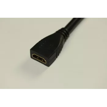 Vivolink Pro HDMI kabelis F/F sienas paneļa montāžai 0,25 m