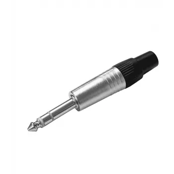 Vivolink PROJACK6.3S audio kabelis 6.35mm Melns Vīrietis-Vīrietis Vara