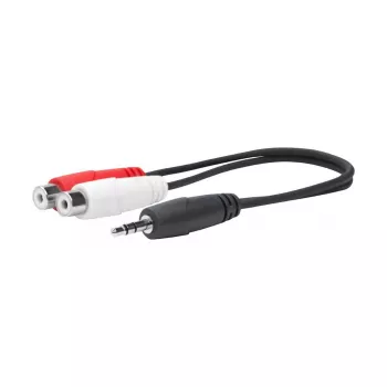 Vivolink PROMJMRCAF0.2 audio kabelis 0.2 m 2 x RCA 3.5 mm Melns