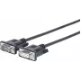 Vivolink PRORS10 seriālais kabelis 10 m RS-232 melns