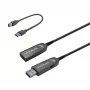 Vivolink PROUSB3AAF10 USB kabelis USB 3.2 Gen 1 (3.1 Gen 1) 10 m USB A Melns