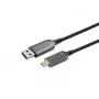 Vivolink PROUSBCAMMOP15 USB kabelis 15 m USB-C uz USB-A 5 Gbit/s melns