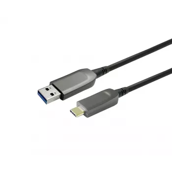 Vivolink PROUSBCAMMOP30 USB kabelis USB 3.2 Gen 1 30 m USB C uz USB A melns