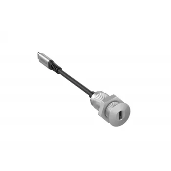 Vivolink PROUSBCMF0.3SOCKET USB-C kabelis 0.3 m, USB 3.2 Gen 2, pelēks