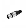 Vivolink PROXLRFEMALE XLR audio kabelis, melns