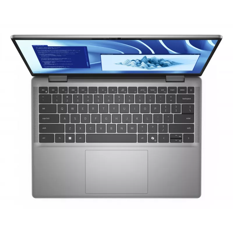 DELL Latitude 7455 Copilot+ PC Snapdragon X1P-64-100 Klēpjdators 35,6 cm (14 collu) Skārienekrāns Quad HD+ 16 GB LPDDR5x-SDRAM 512 GB SSD Wi-Fi 7 (802.11be) Windows 11 Pro Pelēks