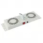 Racka piederums Lanview RAF115WH-UK 1U 2 ventilatori Balts