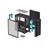 DeepCool CC560 V2 Mid-Tower ATX korpuss, melns