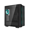 DeepCool CC560 V2 Mid-Tower ATX korpuss, melns