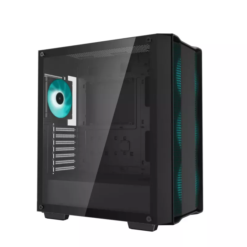 DeepCool CC560 V2 Mid-Tower ATX korpuss, melns