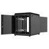 Rack skapis Lanview RDL12U68BL 12U Melns 600kg IP20