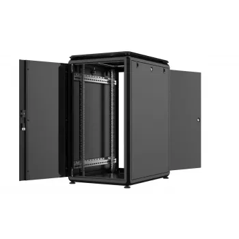 Rack skapis Lanview RDL20U68BL 20U Melns 600kg IP20