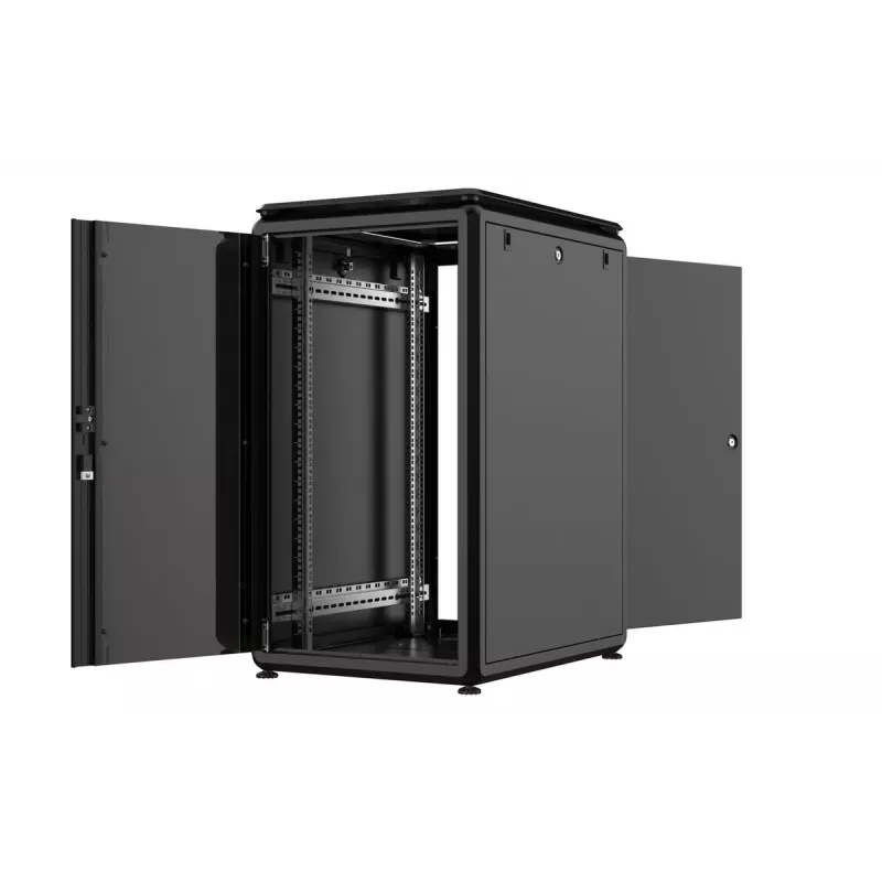 Rack skapis Lanview RDL20U68BL 20U Melns 600kg IP20