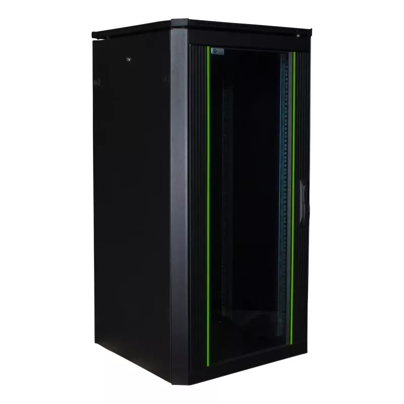 Brīvi stāvošs statīvs LOGON RDL22U66BL 22U Melns 600 kg nestspēja