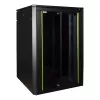 Brīvi stāvošs statīvs LOGON RDL22U88BL 22U Melns 600 kg nestspēja