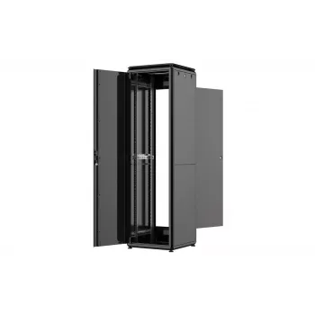 Rack skapis Lanview RDL42U66BL 42U Melns 600kg IP20
