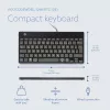R-Go Tools ergonomiskā tastatūra R-Go Compact Break, kompakta tastatūra ar pārtraukuma programmatūru, QWERTZ (DE), vadu, melna