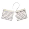 R-Go Tools ergonomiskā tastatūra R-Go Split Break ar pārtraukuma programmatūru, ergonomiska sadalīta tastatūra, QWERTZ (DE), Bluetooth, balta