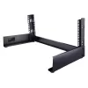 StarTech.com 2-Post 4U Desktop Server Rack, atvērts rāmis 19 collu datora statīvs, kompakts tīkla statīvs AV/studijas/datu/IT aprīkojumam - brīvi stāvošs divu stabu mājas/biroja statīvs