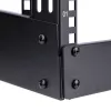 StarTech.com 2-Post 4U Desktop Server Rack, atvērts rāmis 19 collu datora statīvs, kompakts tīkla statīvs AV/studijas/datu/IT aprīkojumam - brīvi stāvošs divu stabu mājas/biroja statīvs