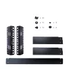 StarTech.com 2-Post 4U Desktop Server Rack, atvērts rāmis 19 collu datora statīvs, kompakts tīkla statīvs AV/studijas/datu/IT aprīkojumam - brīvi stāvošs divu stabu mājas/biroja statīvs
