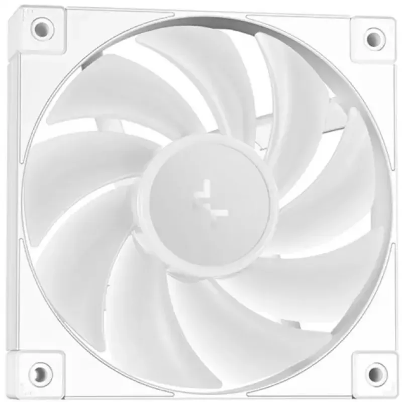 DeepCool LD240 R-LD240-WHDMMN-G-1 viss-vienā šķidrumdzesētājs procesoram, 12 cm, 72,04 CFM, AM4/AM5, balts
