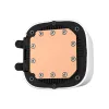 DeepCool LE520 WH R-LE520-WHAMMN-G-1 viss-vienā šķidrumdzesētājs procesoram, 240 mm, 12 cm ventilators, 85,85 CFM, LGA1700/1200/1151/1150/1155, AM4/AM5, balts